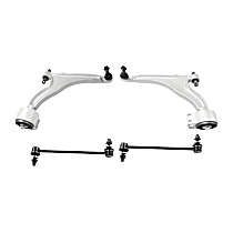 4-Piece Kit Control Arm, AWD,  Includes (2) Control Arm and (2) Sway Bar Link - 