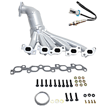 2-Piece Kit Catalytic Converter, Federal EPA Standard, 46-State Legal (Cannot ship to CA, CO, NY or ME), includes (1) Catalytic Converter and (1) Oxygen Sensor