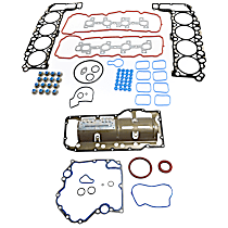 2-Piece Kit Cylinder Head Gasket, 8 Cyl 4.7L, Rtv Sealant Include For Timing Cover Gasket, includes (1) Cylinder Head Gasket and (1) Lower Engine Gasket Set