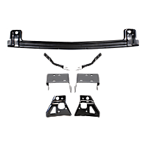 7-Piece Kit Front Bumper Reinforcement, Steel, Includes (6) Bumper Bracket and (1) Bumper Reinforcement