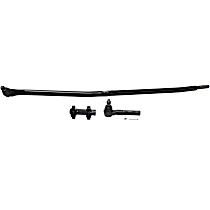 3-Piece Kit Front, Driver Side, Inner and Outer Tie Rod End, Four Wheel Drive, Tapered Hole Mounted Steering Damper, 4WD,  Includes (1) Tie Rod Adjusting Sleeve and (2) Tie Rod End