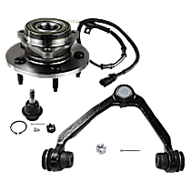 3-Piece Kit Suspension Kit, includes (1) Ball Joint, (1) Control Arm, and (1) Wheel Hub