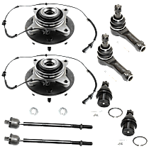 8-Piece Kit Suspension Kit,  Includes (2) Ball Joint, (4) Tie Rod End, and (2) Wheel Hub