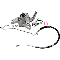 Power Steering Pump Kit, includes Connectors and Power Steering Hose