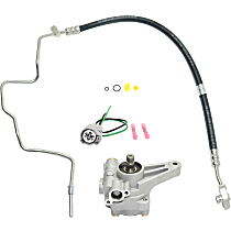 Power Steering Pump Kit, includes Connectors and Power Steering Hose