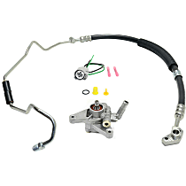 Power Steering Pump Kit, includes Connectors and Power Steering Hose