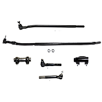 Tie Rod End, Gear Steering Type, Power Steering, Bracket Mounted Steering Damper - 