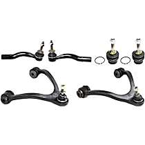 6-Piece Kit Control Arm,  Includes (2) Ball Joint, (2) Control Arm, and (2) Tie Rod End - 