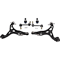 6-Piece Kit Suspension Kit,  Includes (2) Ball Joint, (2) Control Arm, and (2) Sway Bar Link - 