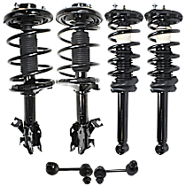6-Piece Kit Fully Loaded Struts with Sway Bar Links