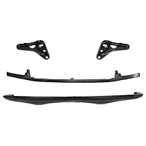 4-Piece Kit Front, Upper Textured Bumper Cover, Includes (2) Bumper Bracket, (1) Bumper Cover, and (1) Bumper Trim