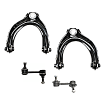 4-Piece Kit Control Arm,  Includes (2) Control Arm and (2) Sway Bar Link - 