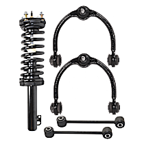 6-Piece Kit Fully Loaded Strut with Control Arms, and Sway Bar Links