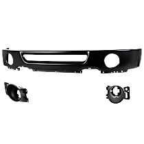 3-Piece Kit Bumper, Paint to Match,  Includes (1) Bumper and (2) Fog Light Bracket