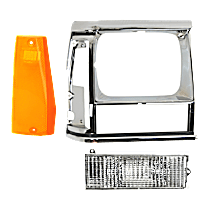 Headlight Door, Chrome