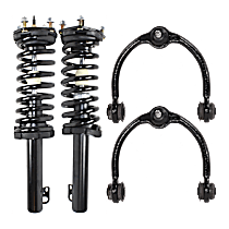 4-Piece Kit Fully Loaded Struts with Control Arms