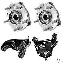 Wheel Hub, 5 Lugs, With Bearing
