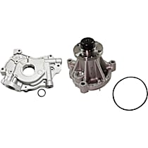 2-Piece Kit Oil Pump, With 13/16" Inlet, 8 Cyl 5.4L, includes (1) Oil Pump and (1) Water Pump - 