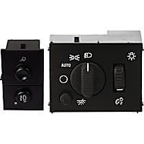 2-Piece Kit Dimmer Switch, Includes (1) Dimmer Switch and (1) Fog Light Switch