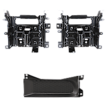 4-Piece Kit Bumper Bracket, For Models With 2-Piece Bumper Type, Includes (2) Bumper Bracket and (2) Bumper Trim