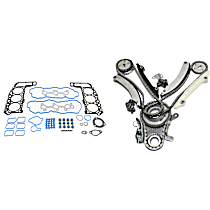 2-Piece Kit Timing Chain Kit, With NGC Gear, 3.7L 6Cyl,  Includes (1) Cylinder Head Gasket and (1) Timing Chain Kit - 