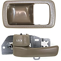 Beige Interior Door Handle, With door lock button, 2-Door, Coupe - 