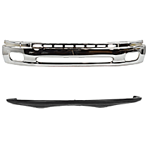 2-Piece Kit Front, Lower Bumper,  (Access Cab), Chrome, Extended Cab Pickup,  Includes (1) Bumper and (1) Bumper Cover