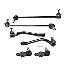 6-Piece Kit Suspension Kit, For Models Without Sport Suspension, GAS,  Includes (2) Ball Joint, (2) Sway Bar Link, and (2) Tie Rod End