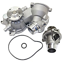 Water Pump Kit, 4.8 Liter Engine, With Gasket, includes Thermostat Housing