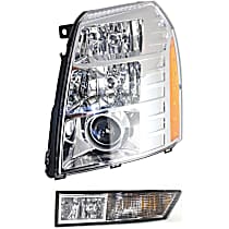 2-Piece Kit Driver Side HID/Xenon Headlight, With bulb(s), OE Replacement,  Includes (1) Fog Light and (1) Headlight
