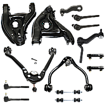 14-Piece Kit Front, Driver and Passenger Side Suspension Kit, For Models With Independent Front Suspension, Rear Wheel Drive, With 11/16 (in) x 18 Threads