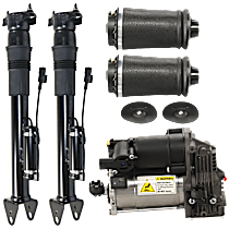 5-Piece Kit Suspension with Air Springs, Air Struts, and Air Suspension Compressor
