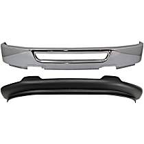 2-Piece Kit Front Bumper, Chrome,  Includes (1) Bumper and (1) Valance
