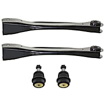 4-Piece Kit Front, Driver and Passenger Side, Upper Control Arm Kit, 4WD,  Includes (2) Ball Joint and (2) Control Arm