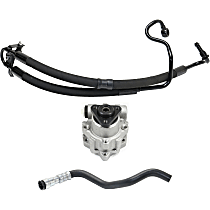 3-Piece Kit Power Steering Pump, includes Power Steering Hoses