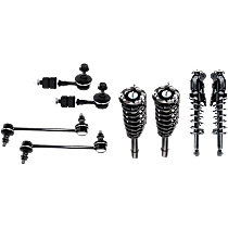 8-Piece Kit Suspension with Loaded Struts, and Sway Bar Links