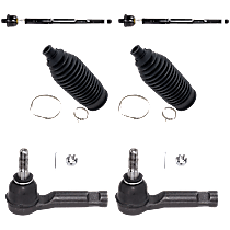Steering Rack Boot, 6-Piece Kit, Direct Fit