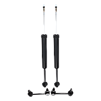 4-Piece Kit Shocks with Sway Bar Links