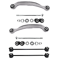 4-Piece Kit Control Arm,  Includes (2) Control Arm and (2) Sway Bar Link - 