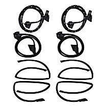 KIT-081324-C1336 Roof Rail Seal - Direct Fit, 4-Piece Kit