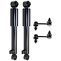 4-Piece Kit Shocks with Sway Bar Links