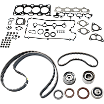 2-Piece Kit Timing Belt Kit, Water Pump Not Included, 2.4L 4Cyl,  Includes (1) Cylinder Head Gasket and (1) Timing Belt Kit - 