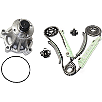 2-Piece Kit Timing Chain Kit, 4.6L 8Cyl,  Includes (1) Timing Chain Kit and (1) Water Pump - 