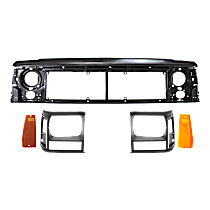 5-Piece Kit Header Panel, Adhesive Letter Type, Includes (1) Header Panel, Adhesive Letter Type, (2) Headlight Door, and (2) Side Marker