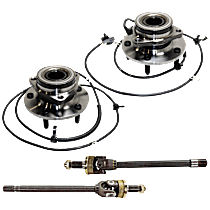 Axle Shaft, 4WD