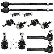 Front, Driver and Passenger Side Tie Rod End