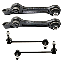 4-Piece Kit Control Arm, RWD, For Models Without Touring Suspension,  Includes (2) Control Arm and (2) Sway Bar Link - 