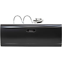 4-Piece Kit Tailgate, with Tailgate Handle, and Tailgate Cables, For Models With Single Rear Wheels, Without Spoiler