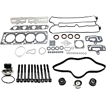 Timing Belt Kit, Naturally Aspirated, DOHC, 16 Valves, includes Head Gasket Set, Water Pump and Cylinder Head Bolts