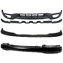 3-Piece Kit, Bumper, Painted Black, Includes (1) Bumper, (1) Bumper Trim, and (1) Valance
